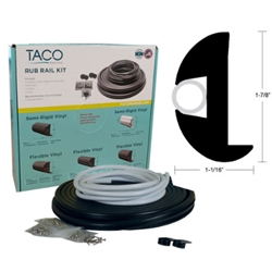 Taco Flexible Rub Rail Kit 1-7/8" x 1-1/8"